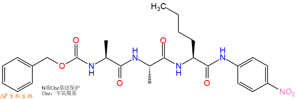 專肽生物產(chǎn)品Cbz-Ala-Ala-Nle-Nan61043-30-9