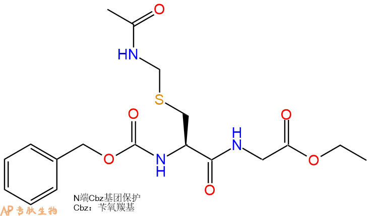 專肽生物產品二肽Cbz-Cys(Acm)-Gly-乙酯化88621-76-5