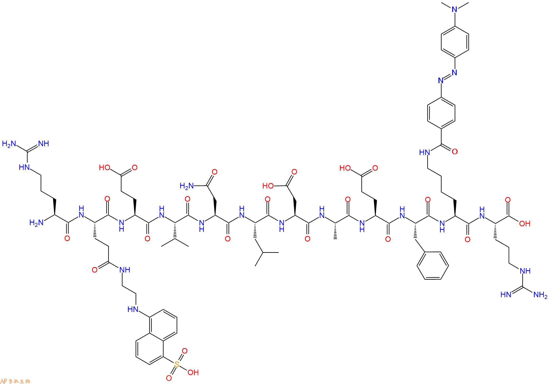 專肽生物產(chǎn)品淀粉肽Arg-Glu(Edans)-(Asn670, Leu671)-Amyloidb/A4 Pro310427-94-2