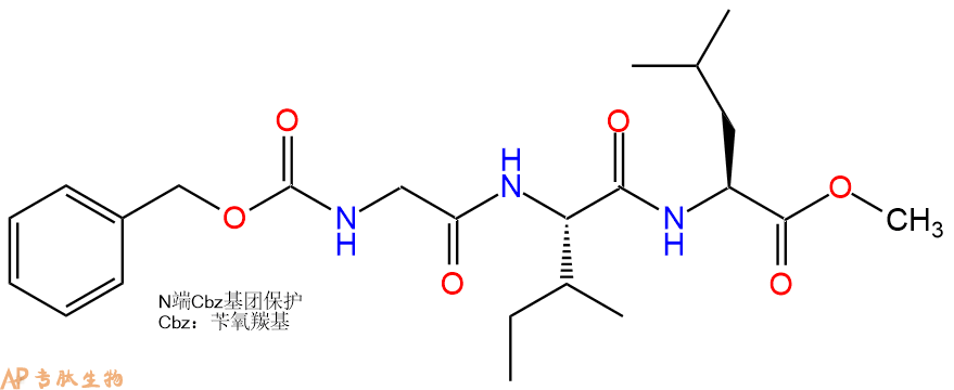 專肽生物產(chǎn)品三肽Cbz-Gly-Ile-Leu--甲酯化119768-10-4