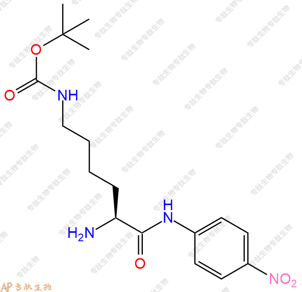 專肽生物產品標記肽H-Lys(Boc)-對硝基苯胺172422-76-3