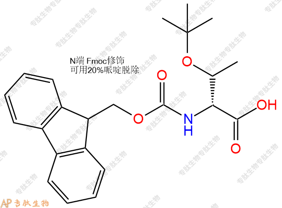 專肽生物產(chǎn)品Fmoc-D-Thr(tBu)-OH138797-71-4