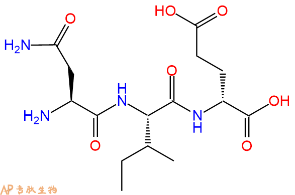 專肽生物產(chǎn)品三肽Asn-Ile-DGlu
