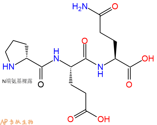 專肽生物產品H2N-DPro-Glu-Gln-COOH