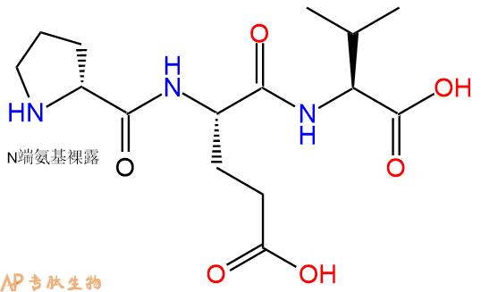 專肽生物產品H2N-DPro-Glu-Val-COOH