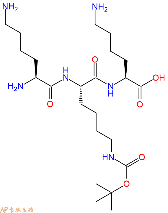 專肽生物產(chǎn)品H2N-Lys-Lys(Boc)-Lys-COOH