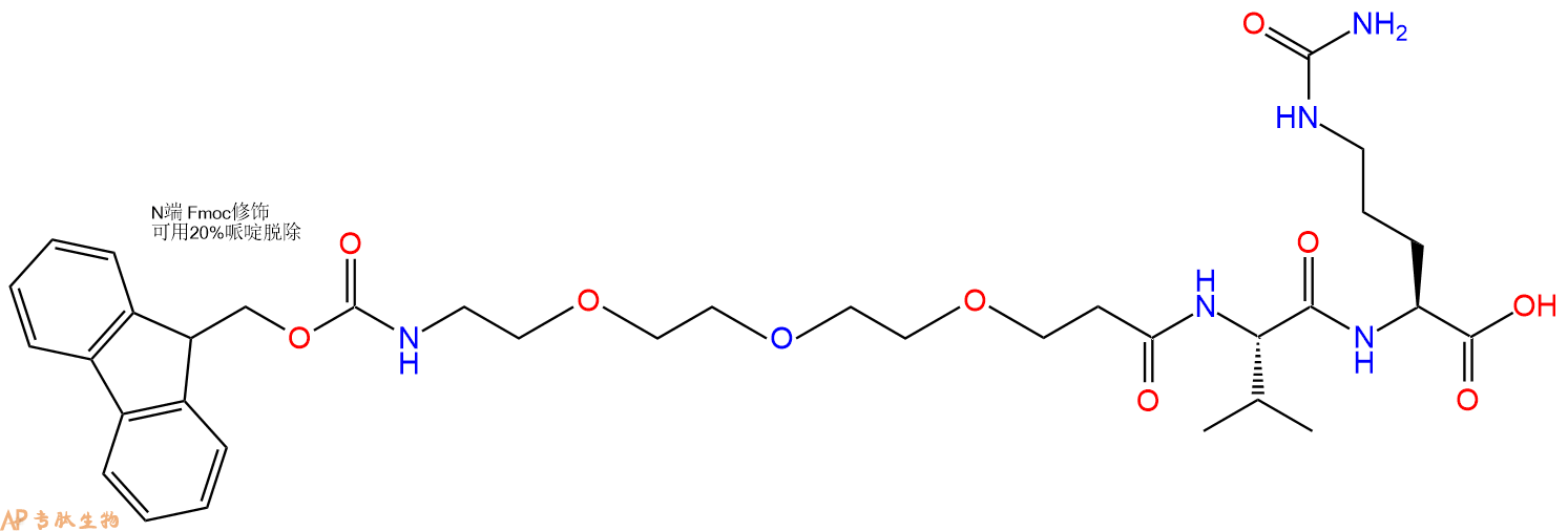 專肽生物產(chǎn)品Fmoc-PEG3-Val-Cit