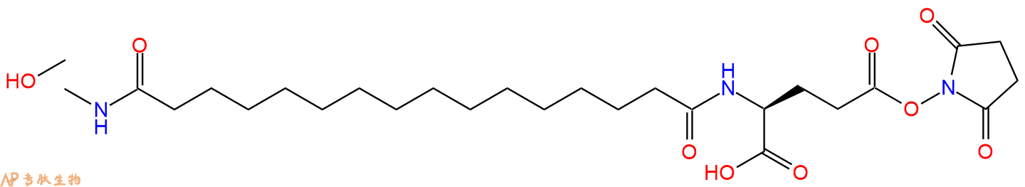 專肽生物產(chǎn)品HO-C16-Glu(OSU)-OH943586-12-7